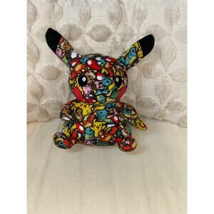 Pikachu Thunderbolt graffiti doll